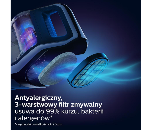 Philips Bezprzewodowy SpeedPro Max  pionowy FC6822/01 25V - 1386088 - zdjęcie 7